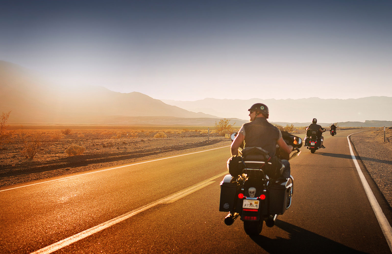 vintage road trip moto